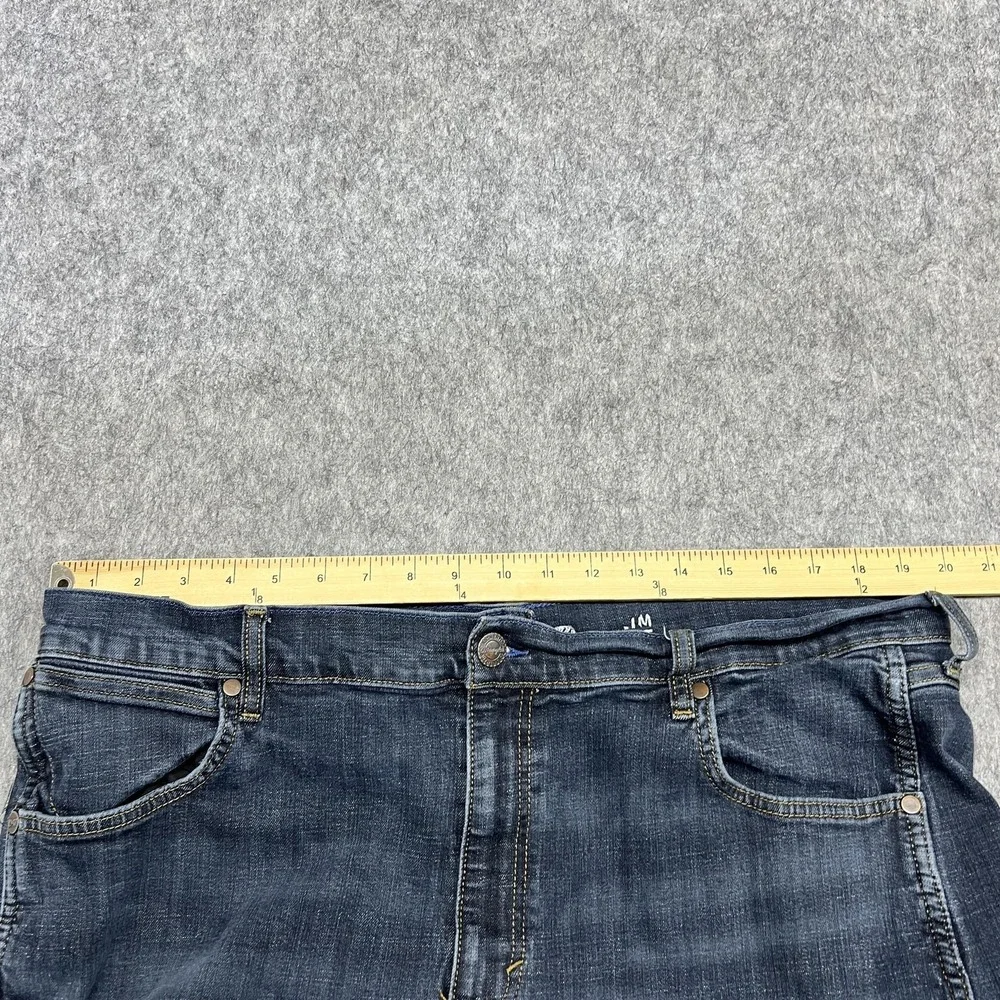 Wrangler Retro Jeans Mens 40x32 Blue Slim Bootcut Stretch Denim Western Cowboy